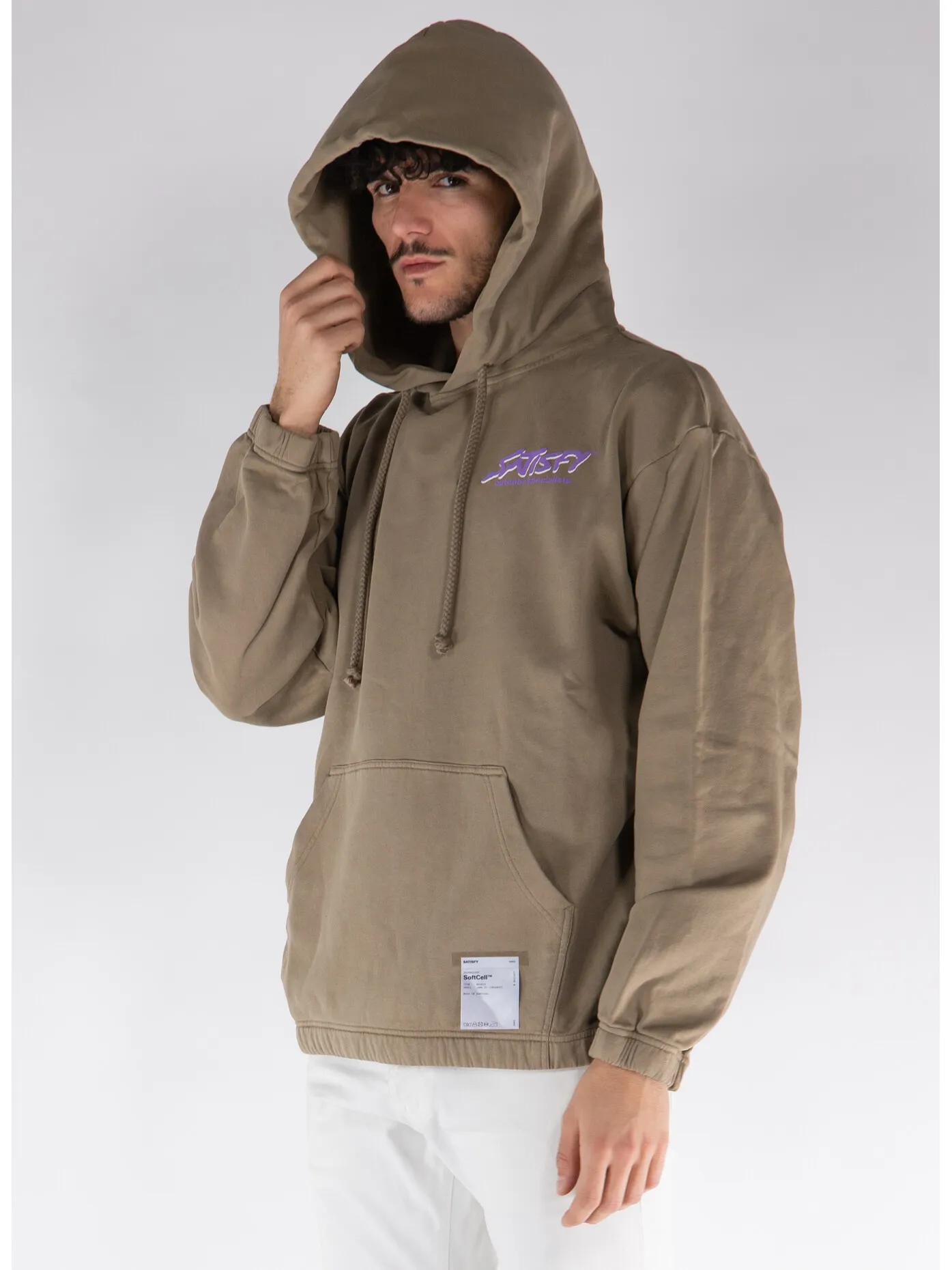     -SATISFY.    -FELPA HOODIE SOFTCELL-