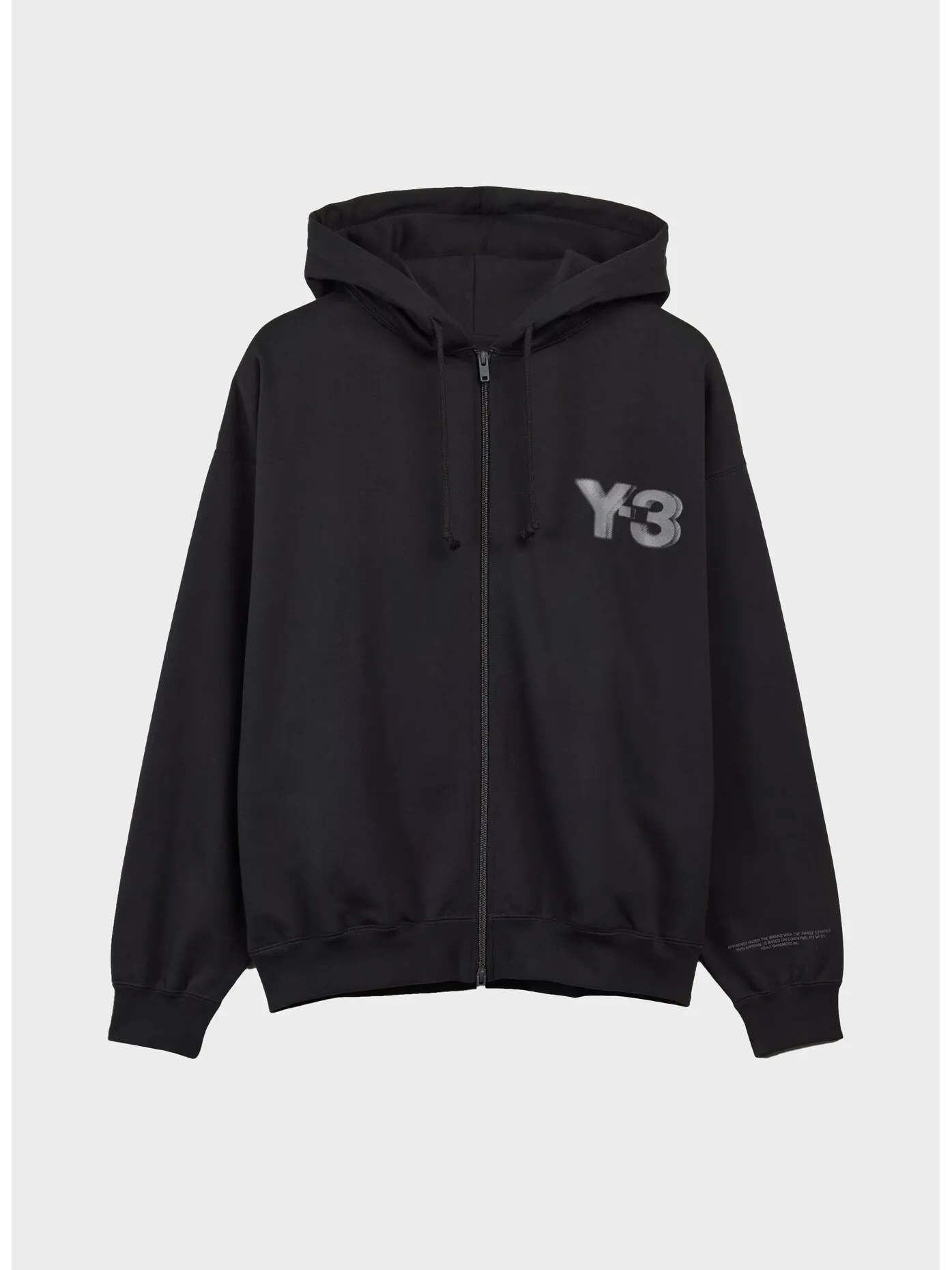     -Y-3    -FELPA FULL ZIP CON LOGO-