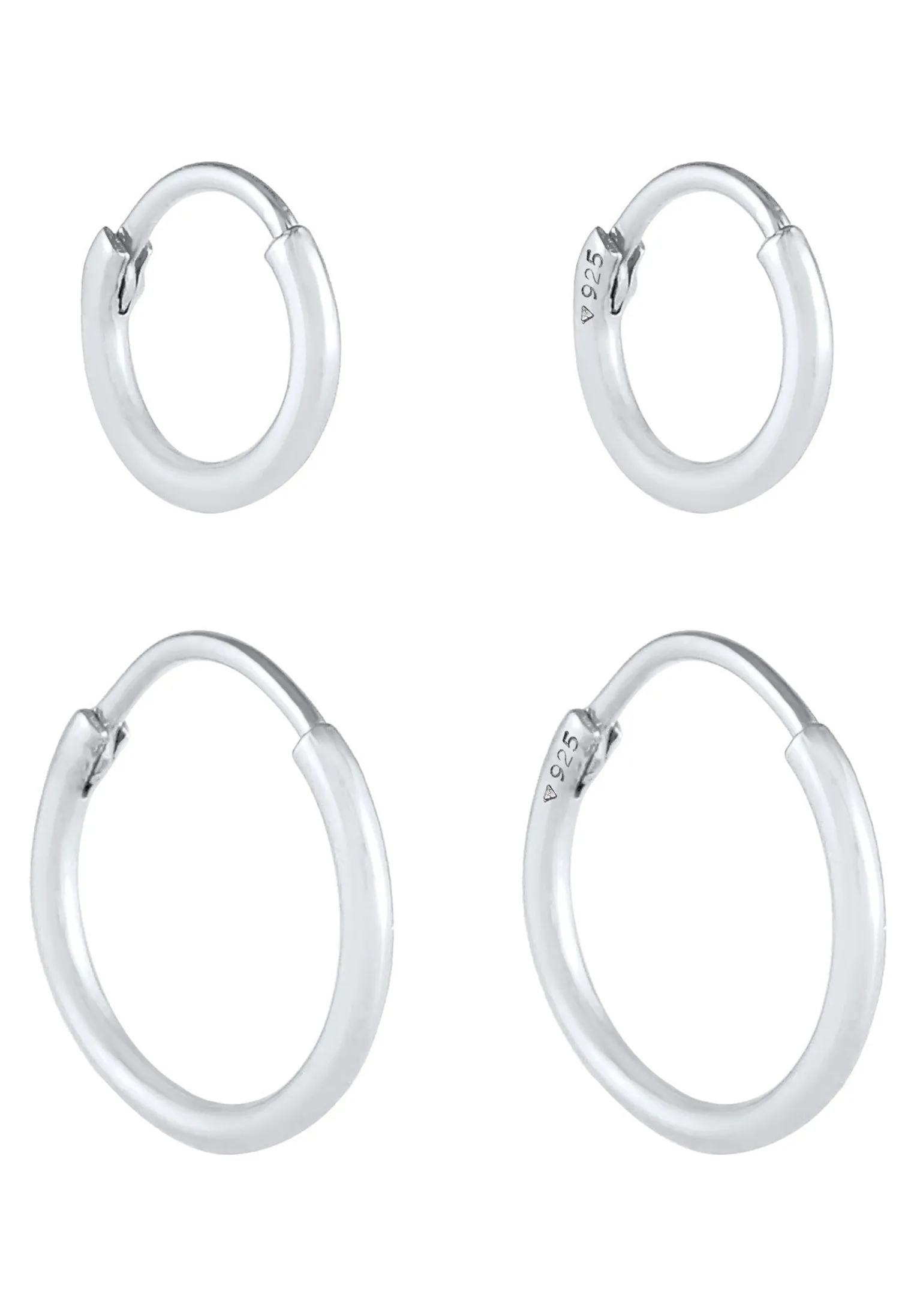 2 PACK HOOPS - Orecchini