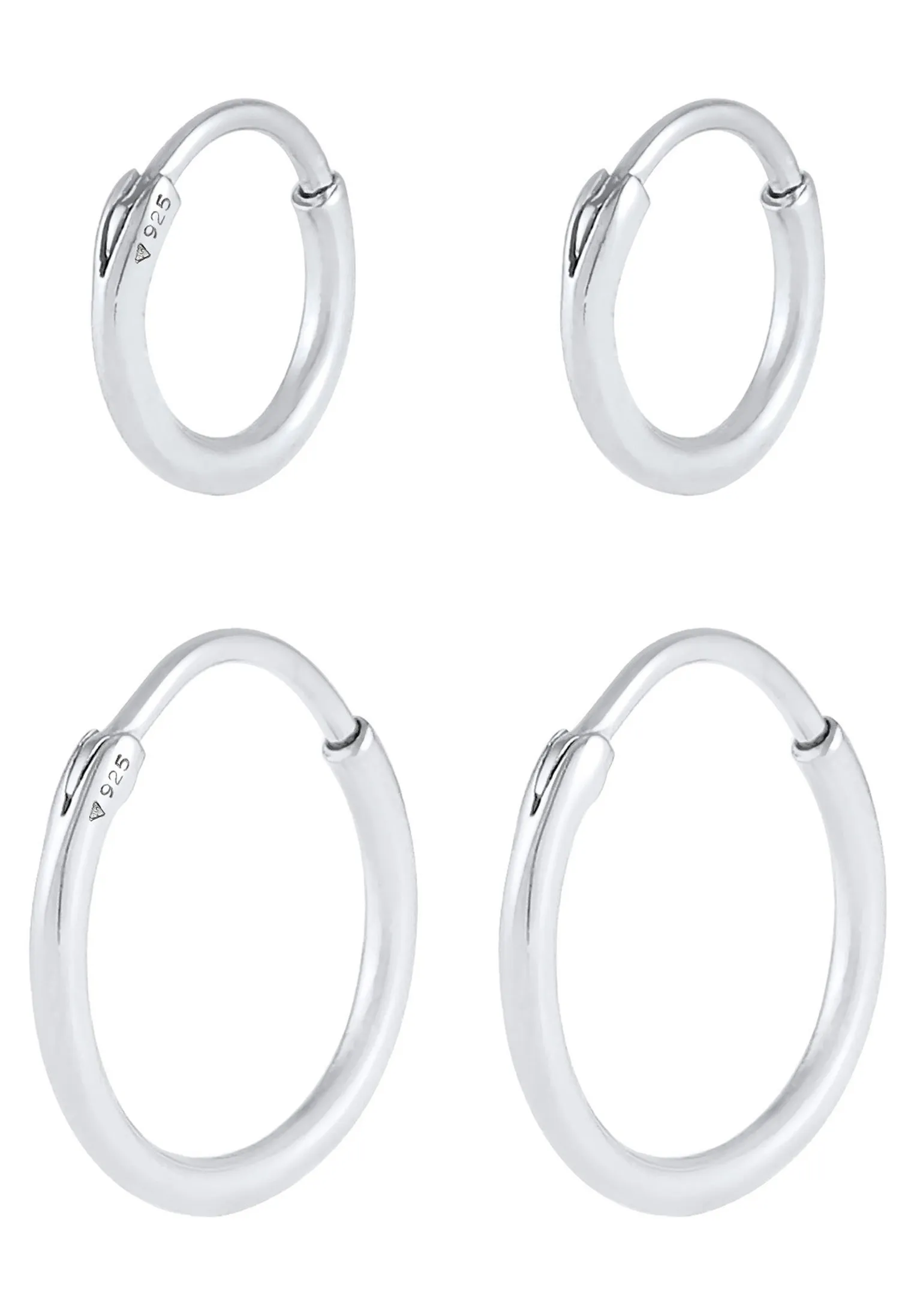 2 PACK HOOPS - Orecchini