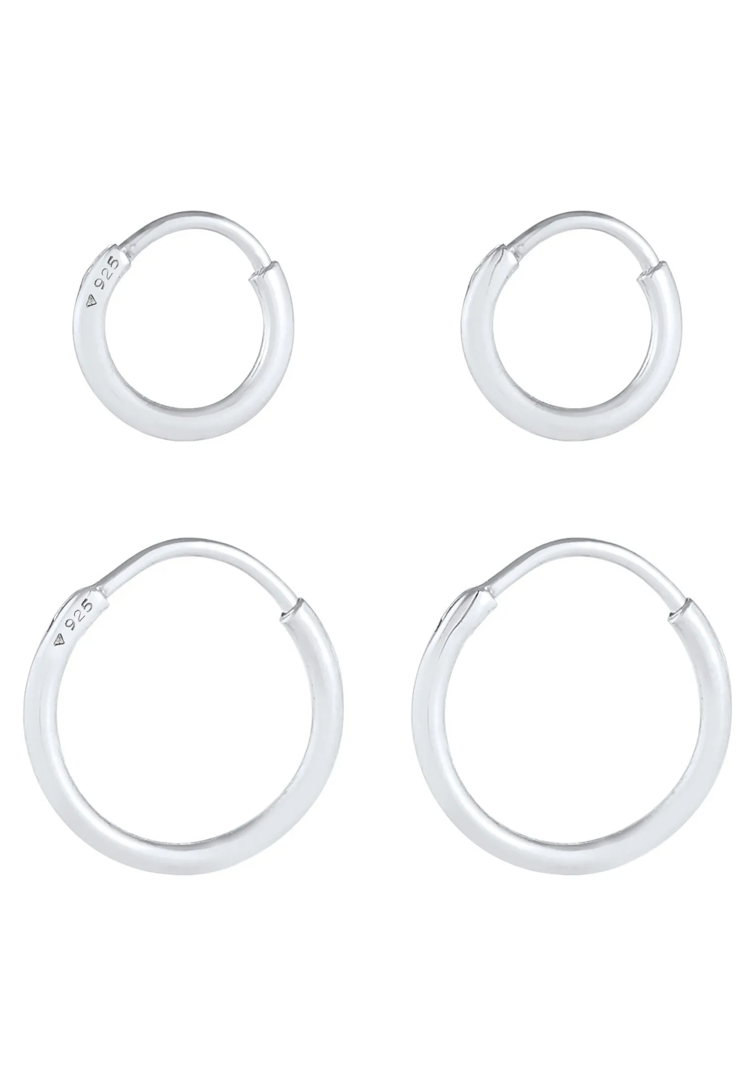 2 PACK HOOPS - Orecchini