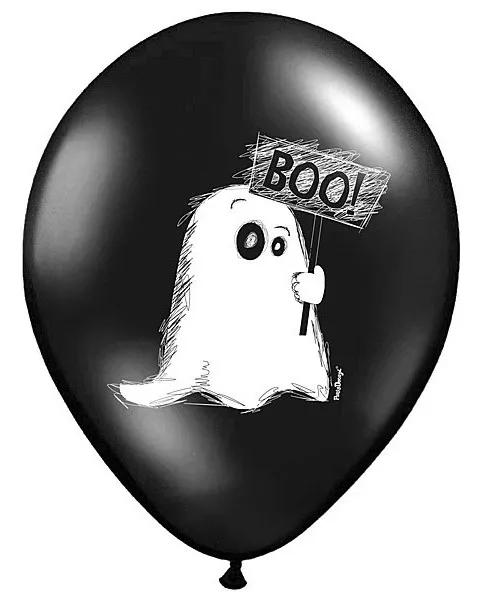 50 palloncini Halloween raccapriccianti 30 cm