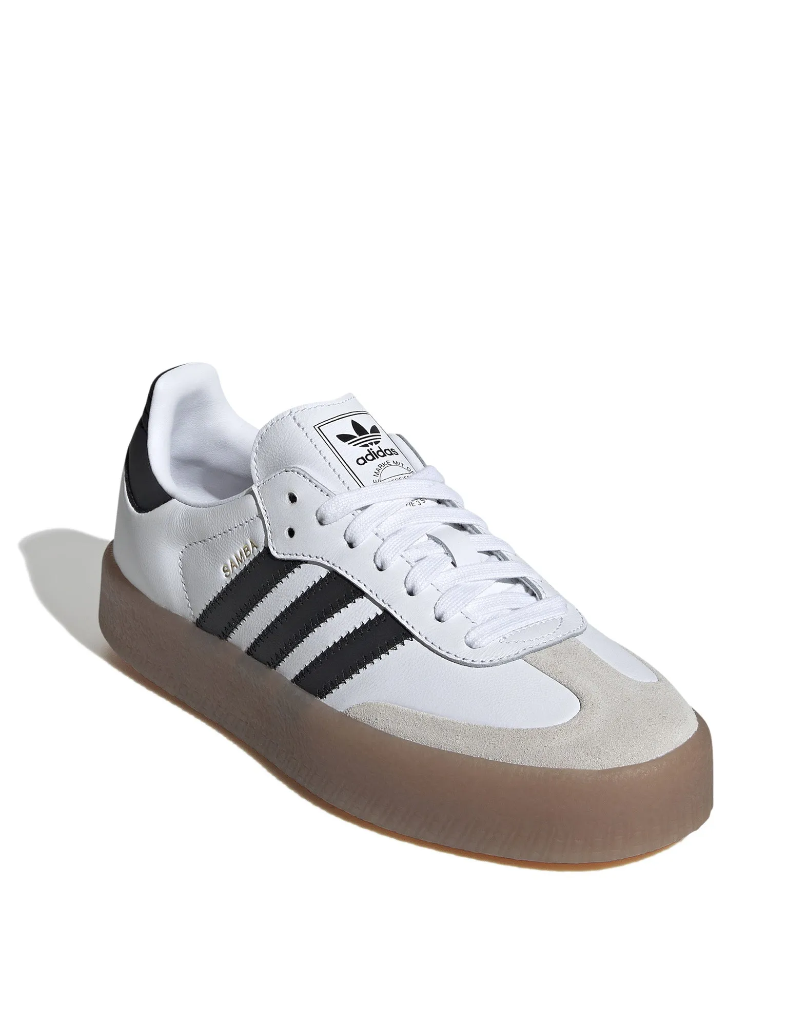 ADIDAS Sneakers Sambae Cloud White/Core Black/Gold Metallic