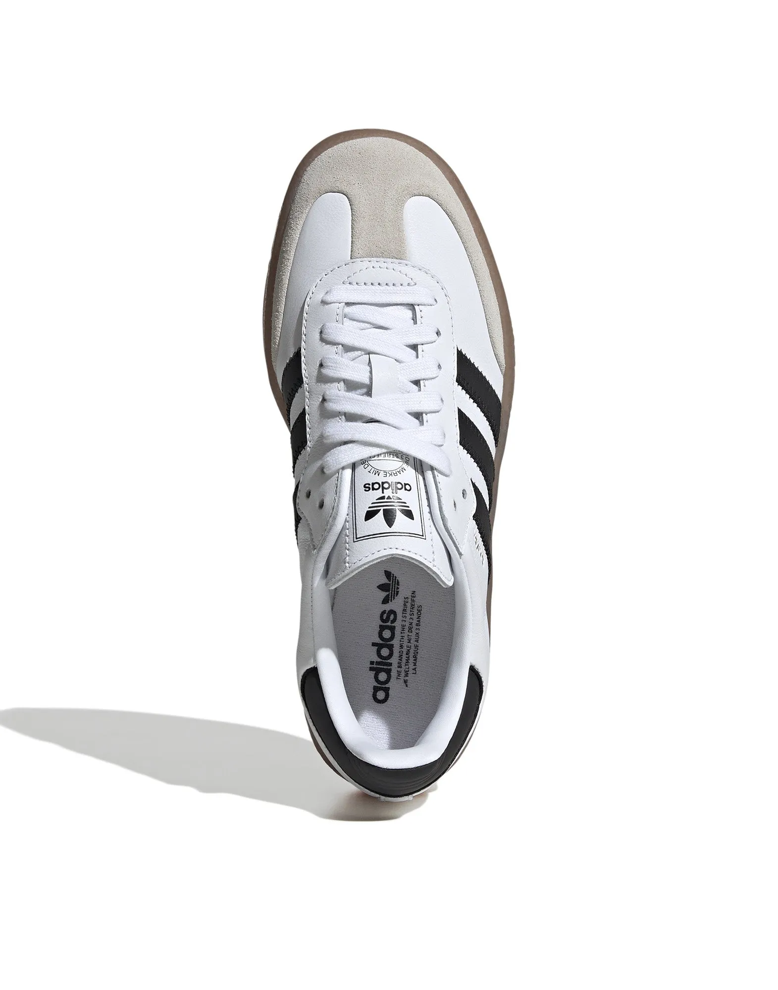 ADIDAS Sneakers Sambae Cloud White/Core Black/Gold Metallic
