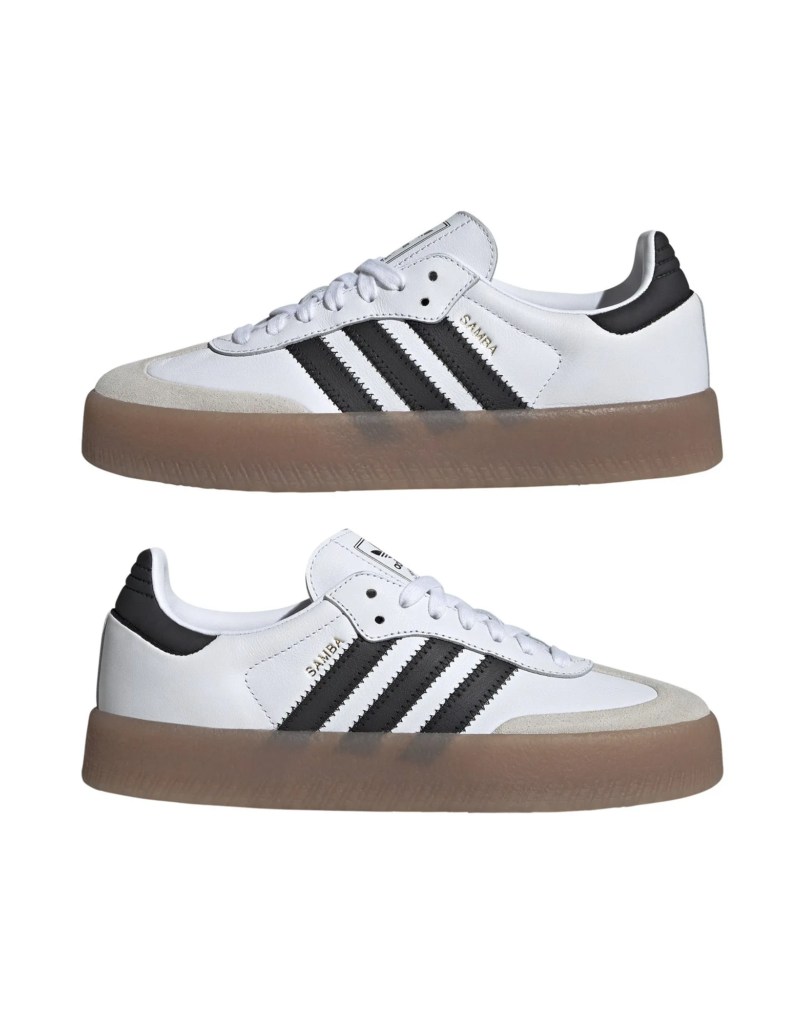 ADIDAS Sneakers Sambae Cloud White/Core Black/Gold Metallic