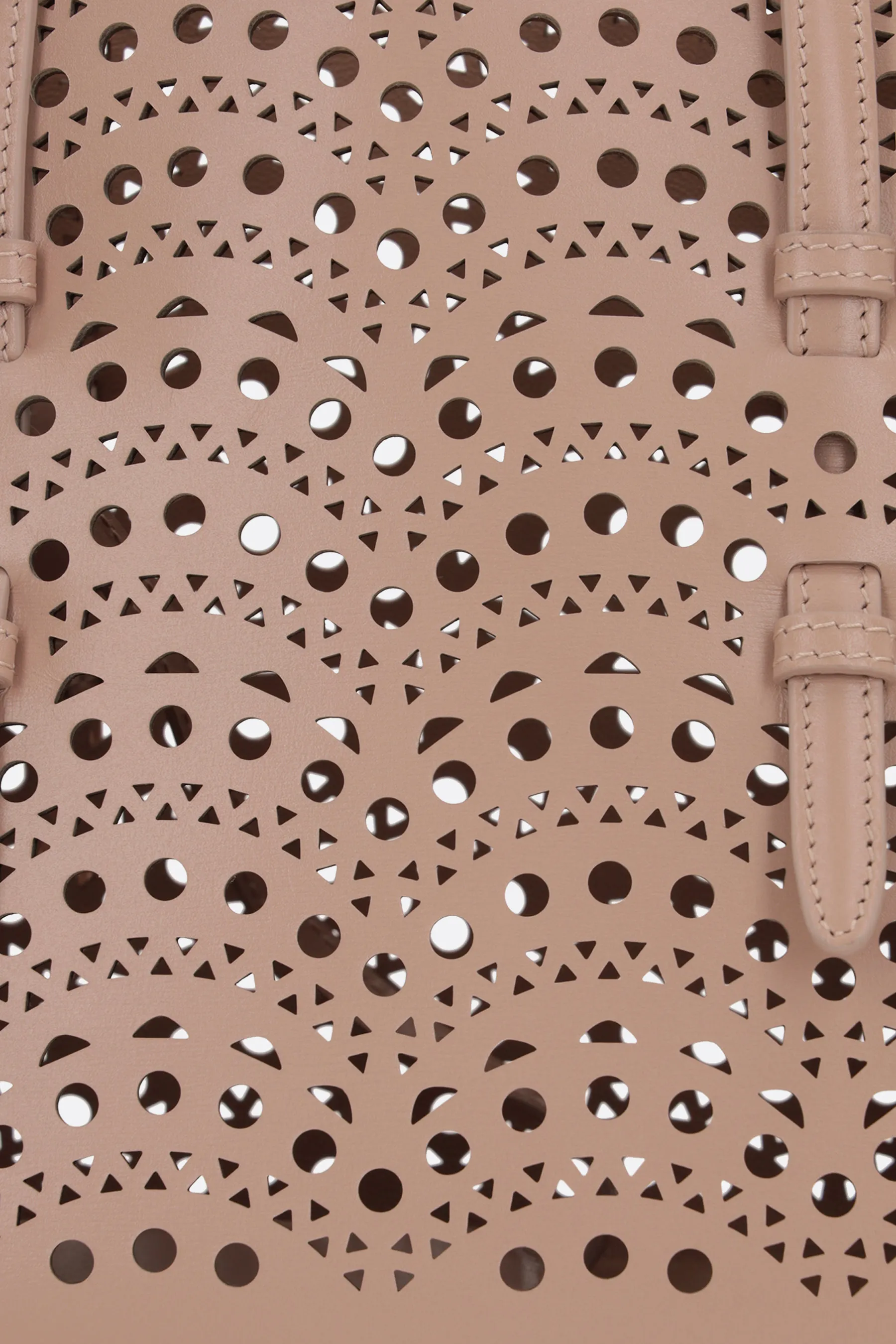  ALAIA borsa tote Mina 25 in pelle laserata 