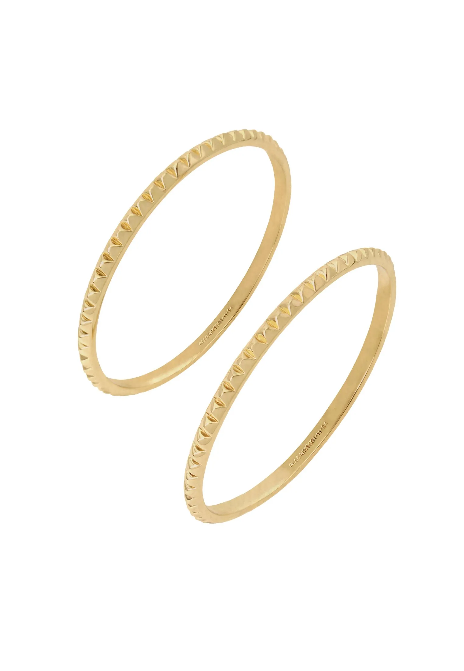 AS BR STUDDED BNGL SET - Bracciale
