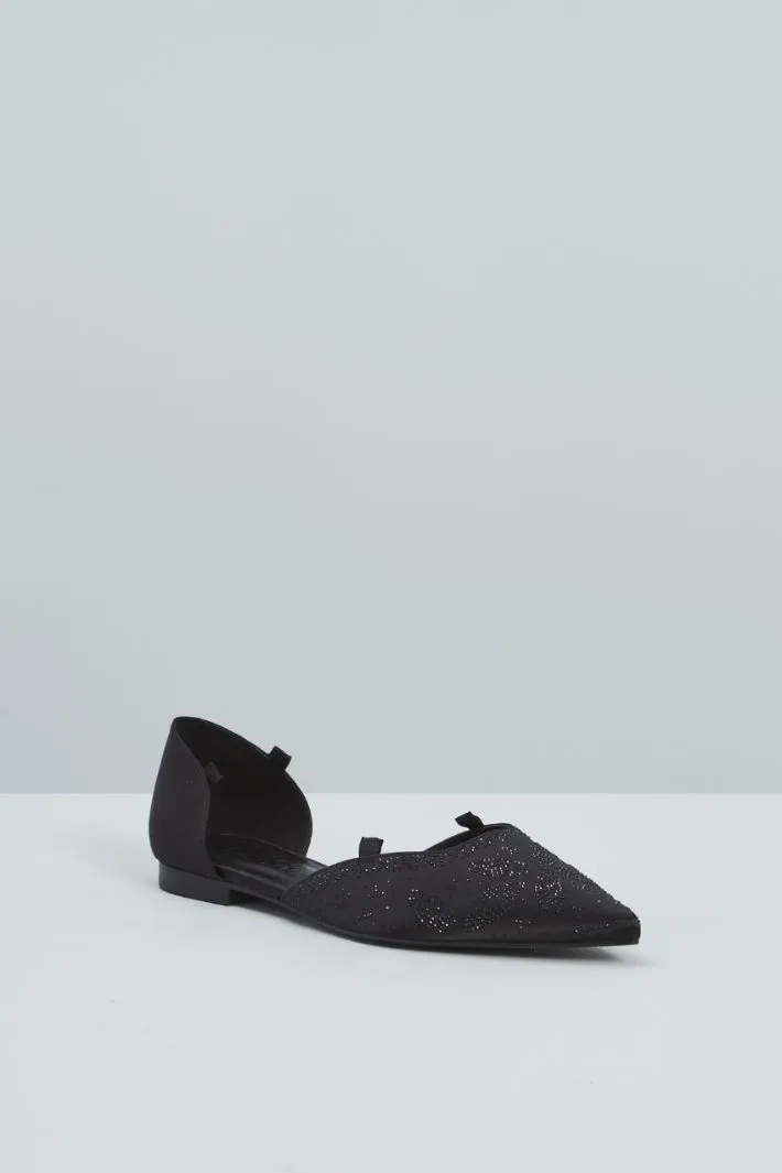 Ballerine in satin