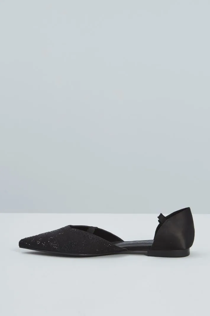 Ballerine in satin