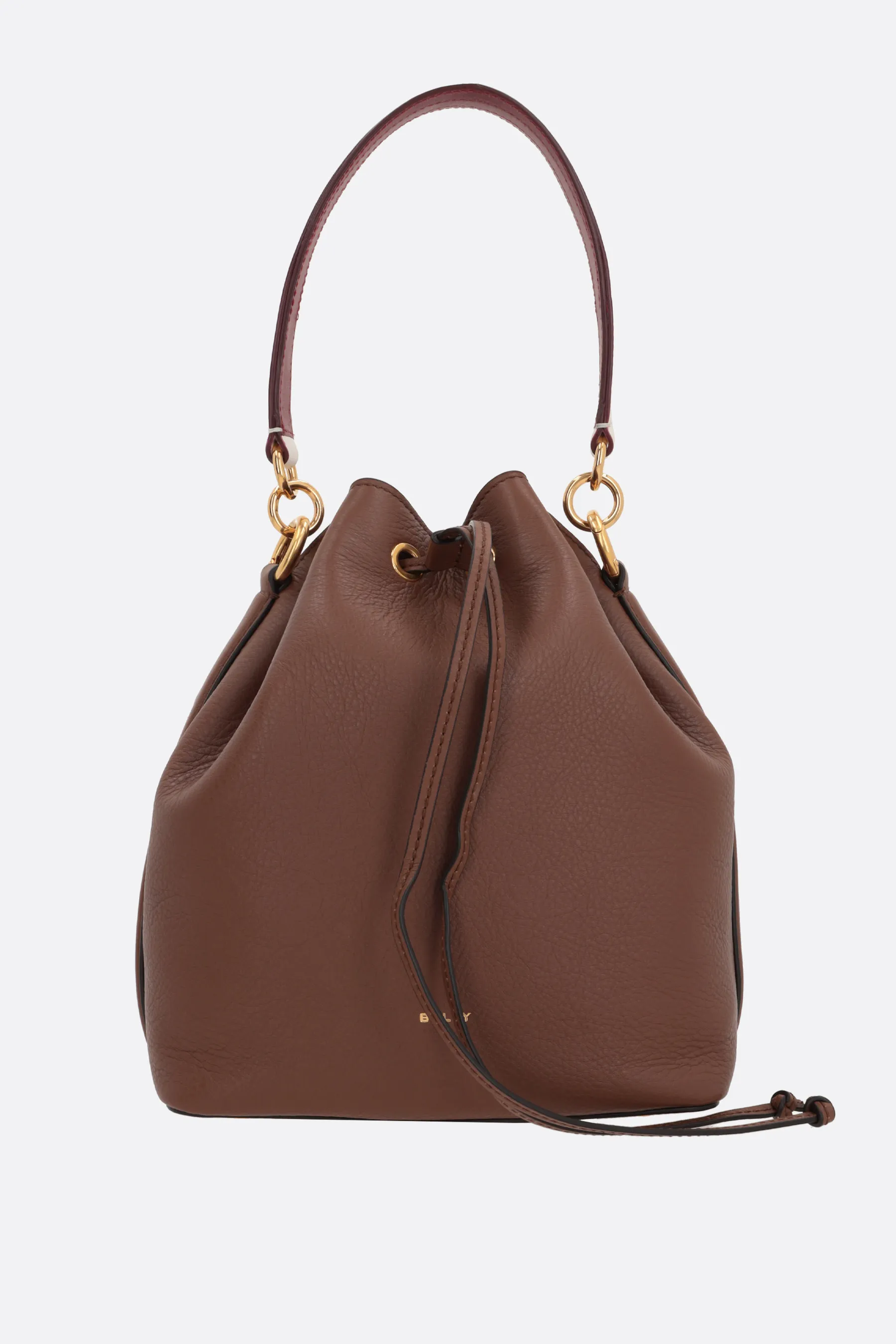 BALLY borsa a secchiello Code in pelle martellata