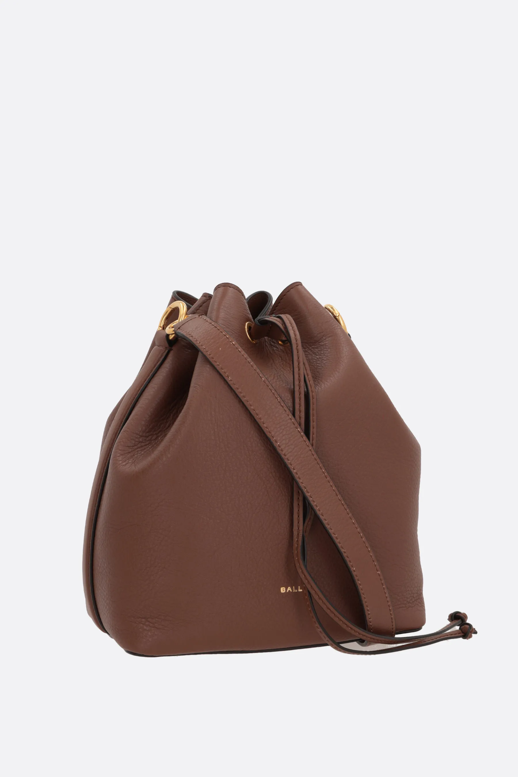 BALLY borsa a secchiello Code in pelle martellata
