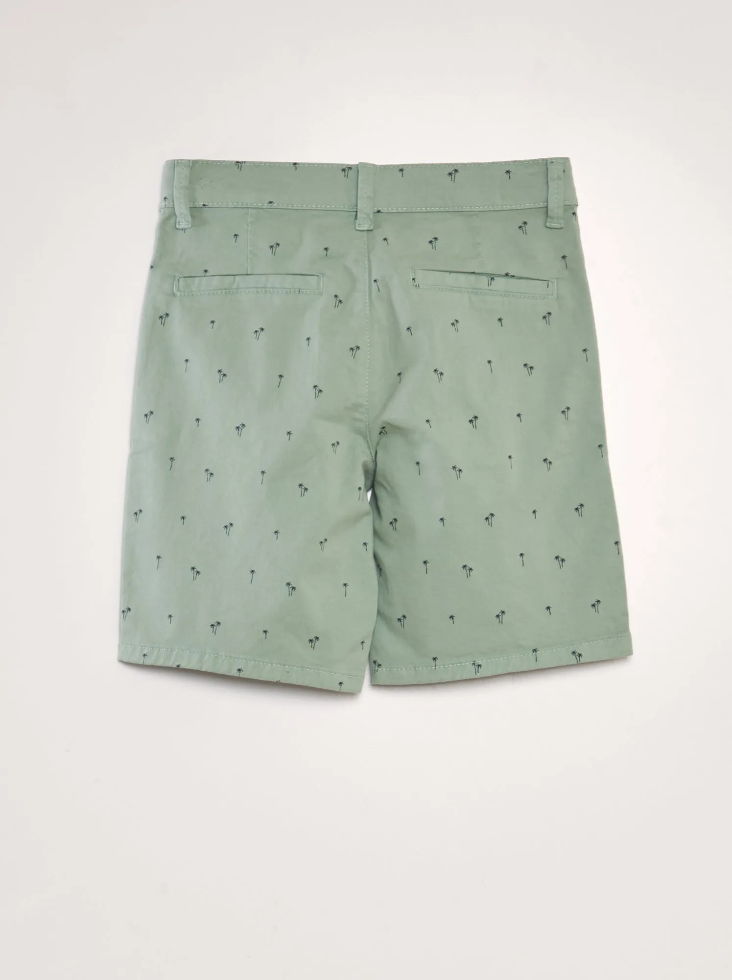 Bermuda chino dritti - VERDE