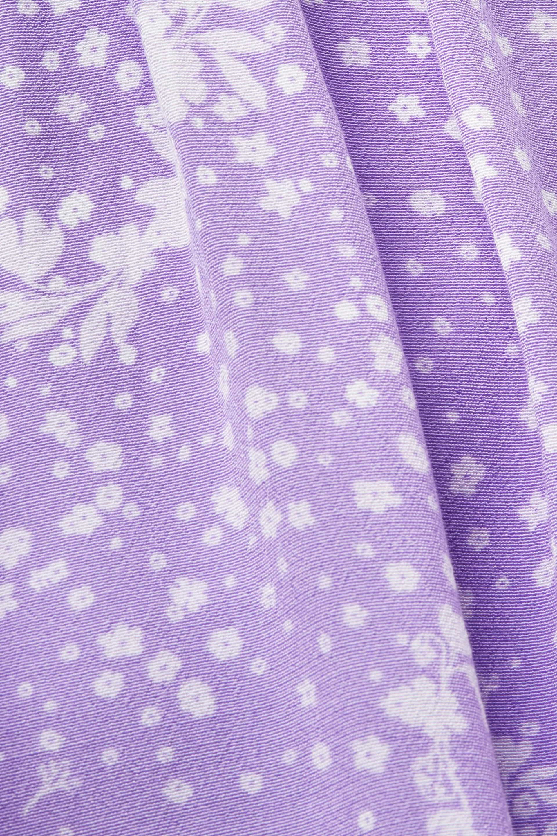 Blusa con stampa da allacciare sulla schiena