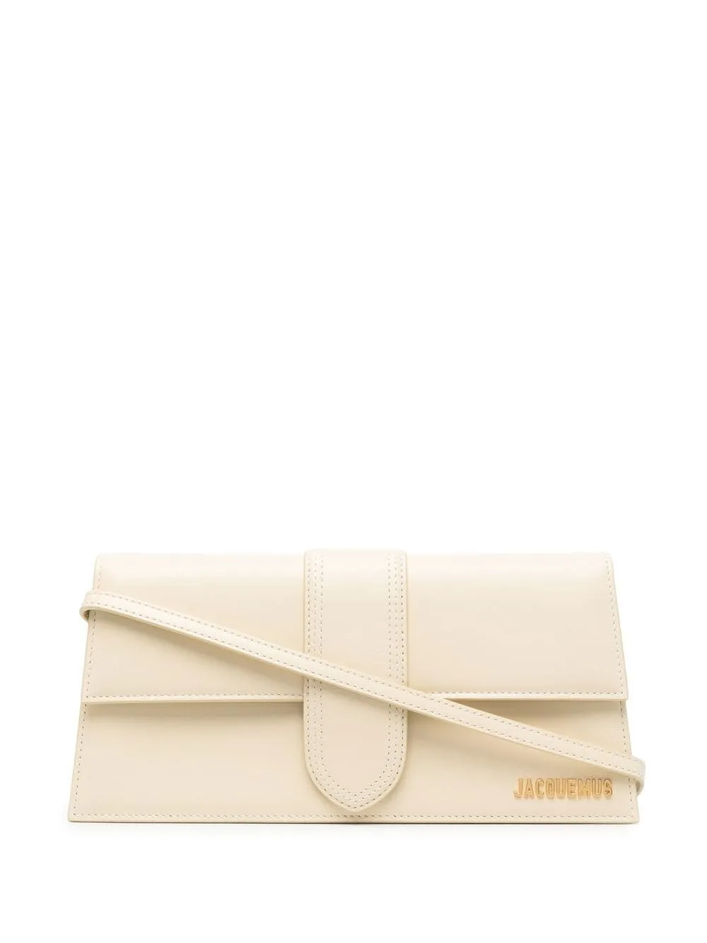 Borsa a spalla le bambino long Jacquemus in ecrù - donna