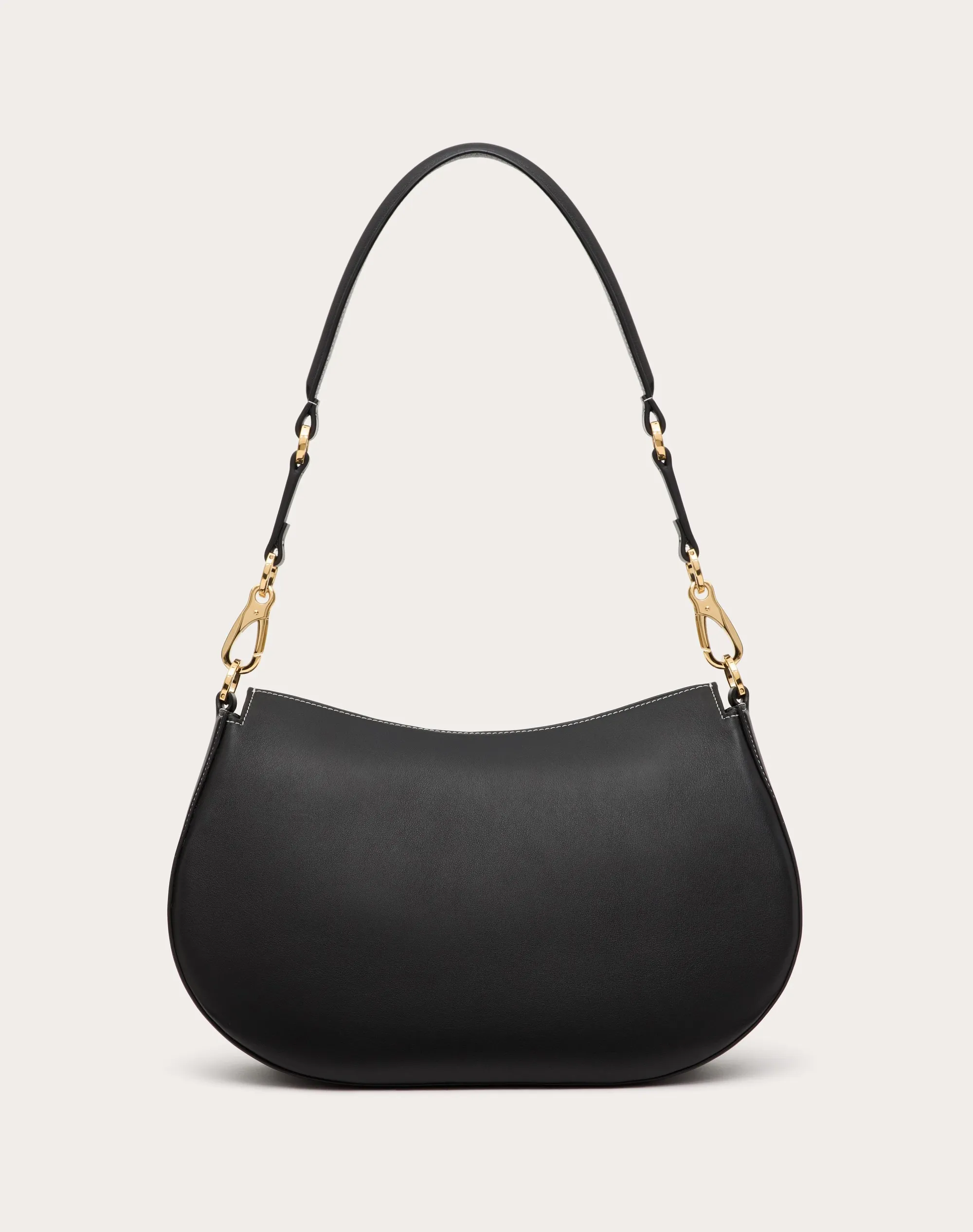 BORSA A SPALLA MEDIA VALENTINO GARAVANI OHVAL IN VITELLO NAPPATO