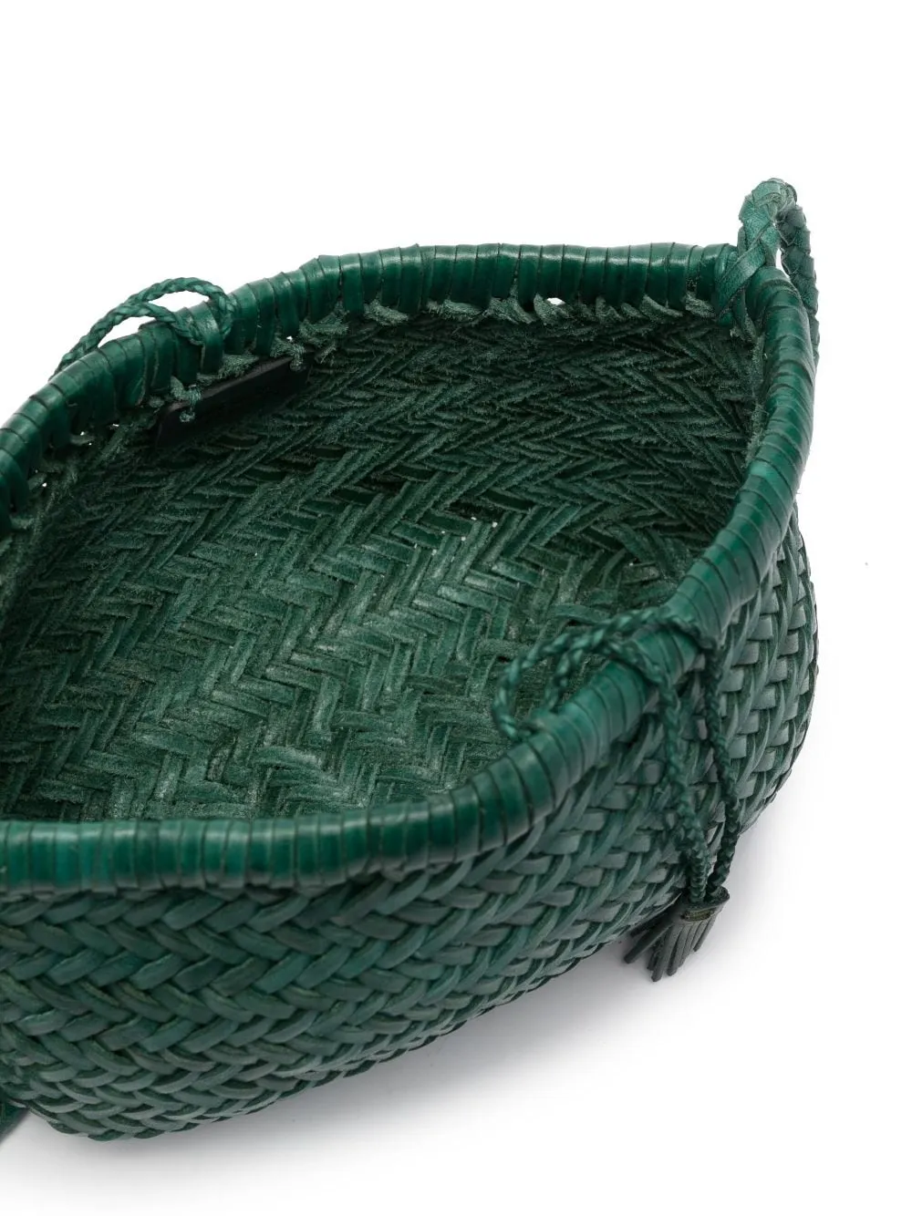 Borsa a spalla minsu in verde di DRAGON DIFFUSION - donna