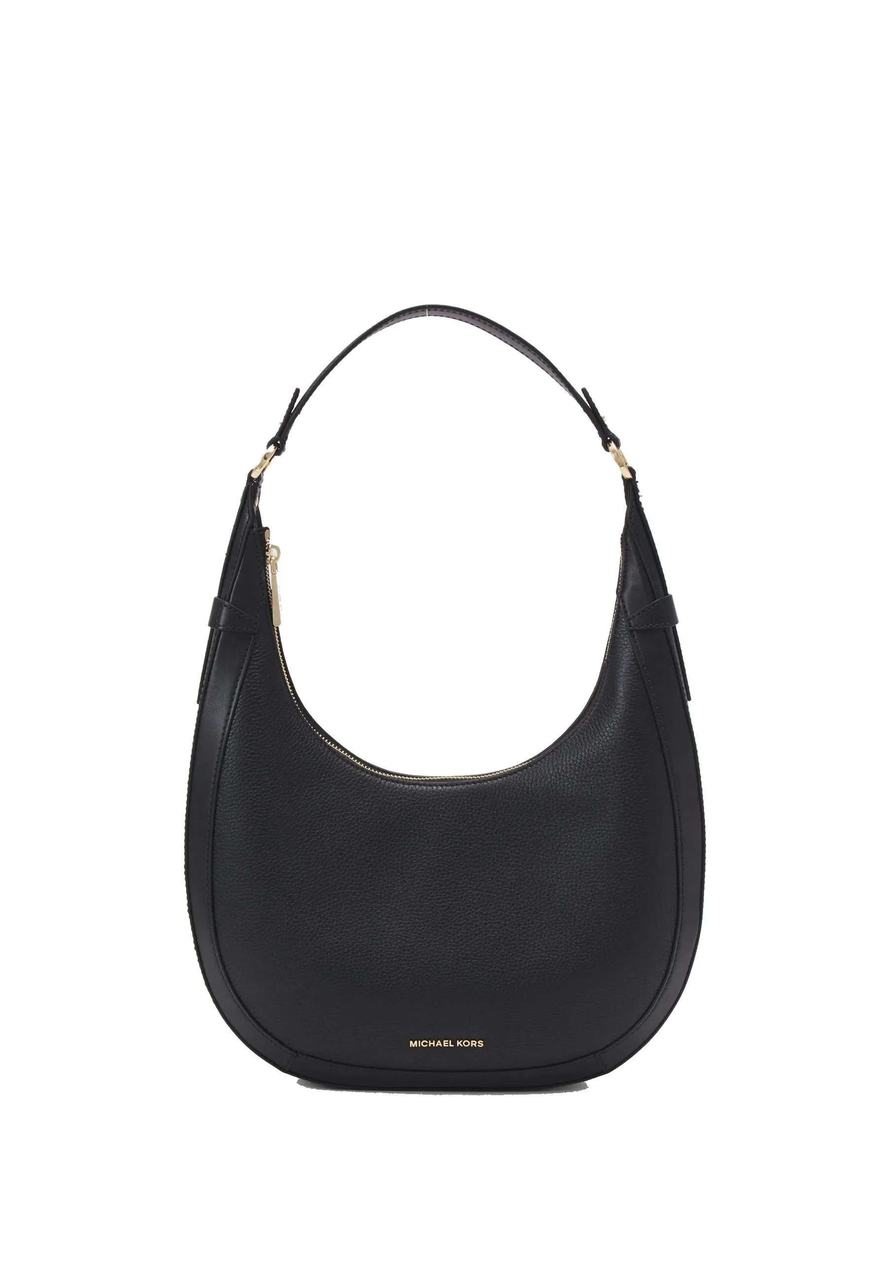 BORSA A SPALLA "PRESTON" GRANDE IN PELLE MARTELLATA