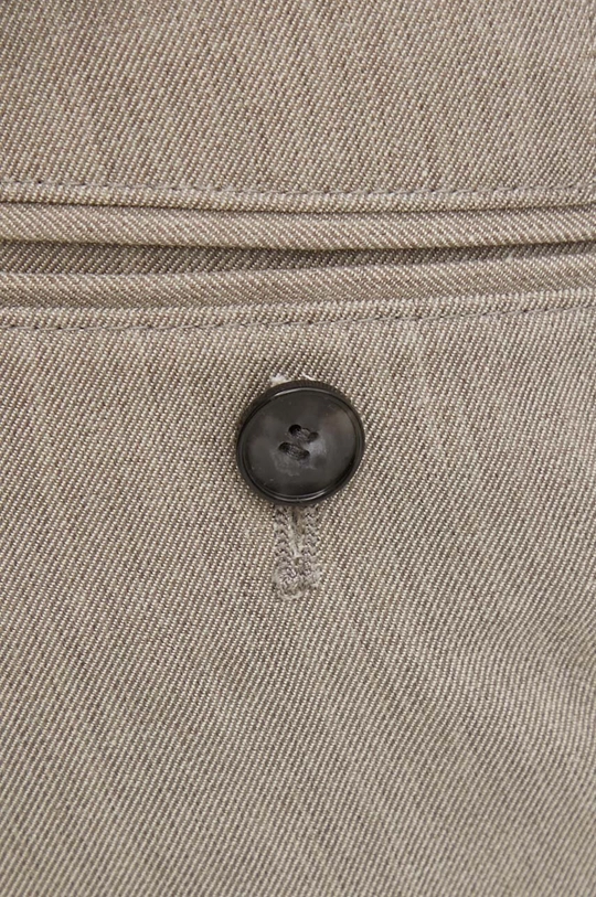 BOSS pantaloni in misto lana