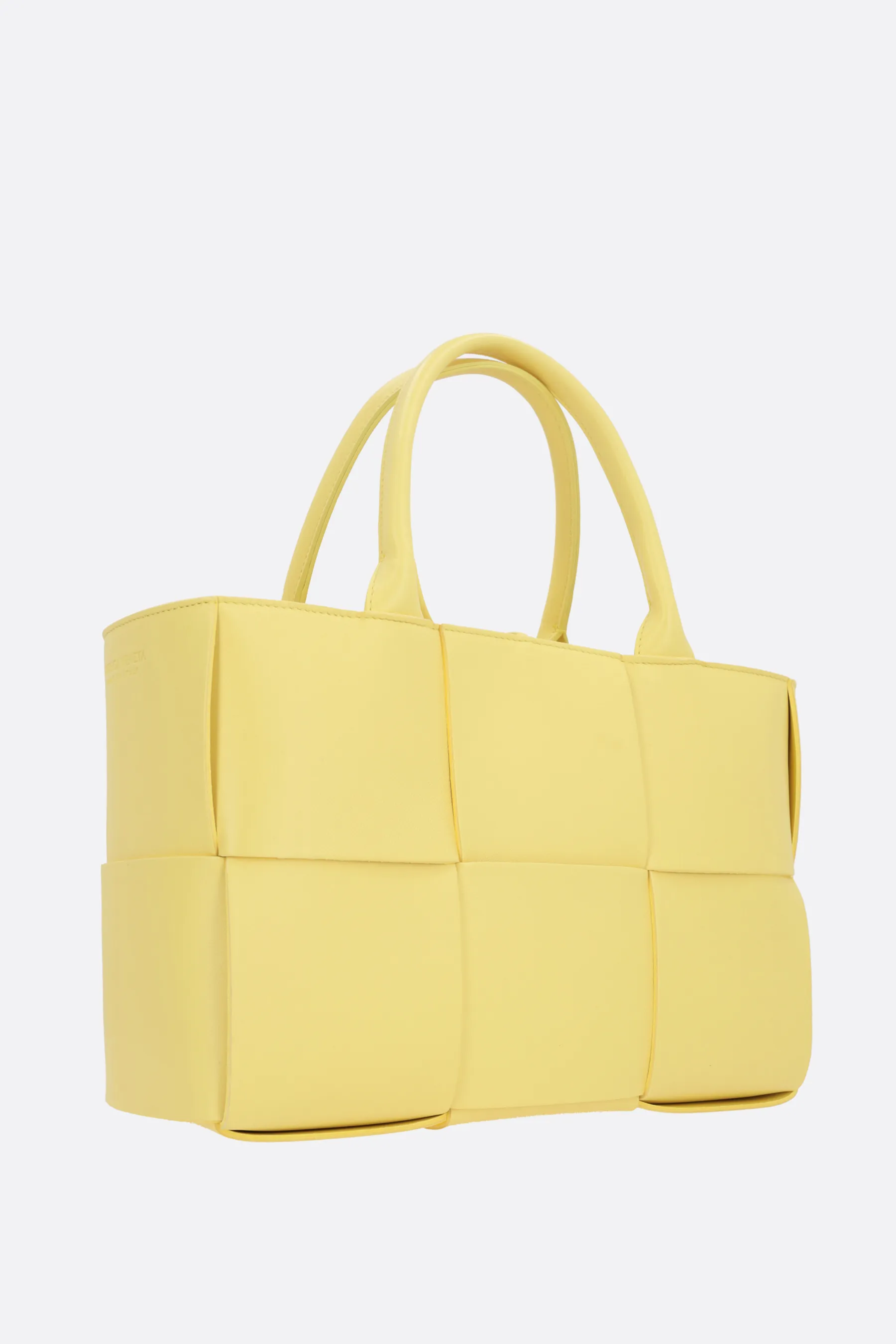 BOTTEGA VENETA borsa tote Arco small in Maxi Intrecciato nappa