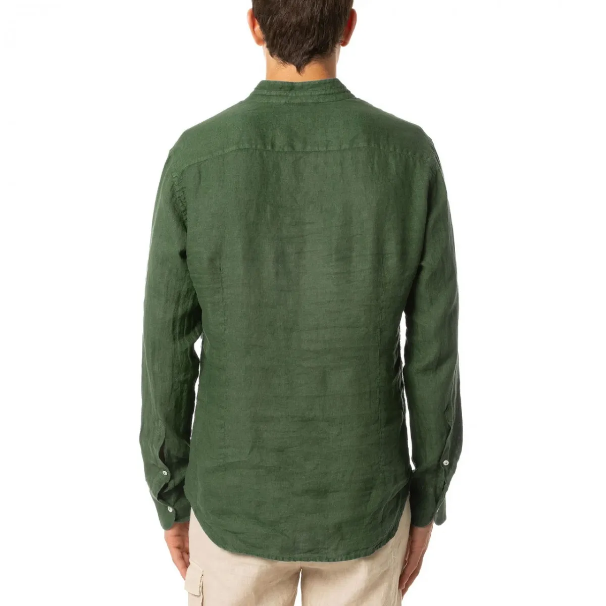 Camicia In Lino Klarke Military
