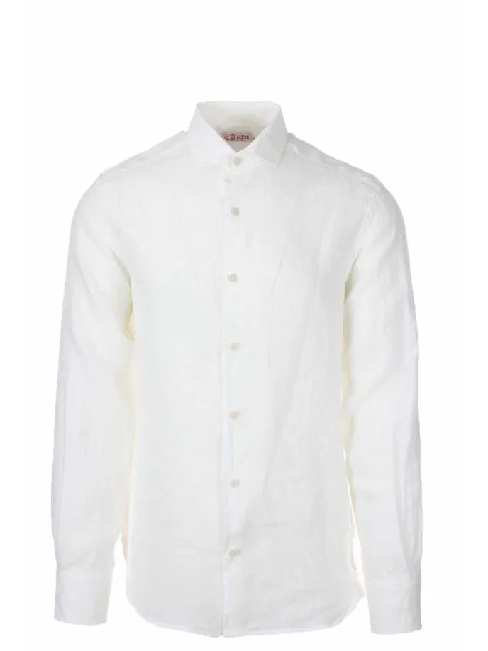 Camicia manica lunga in lino