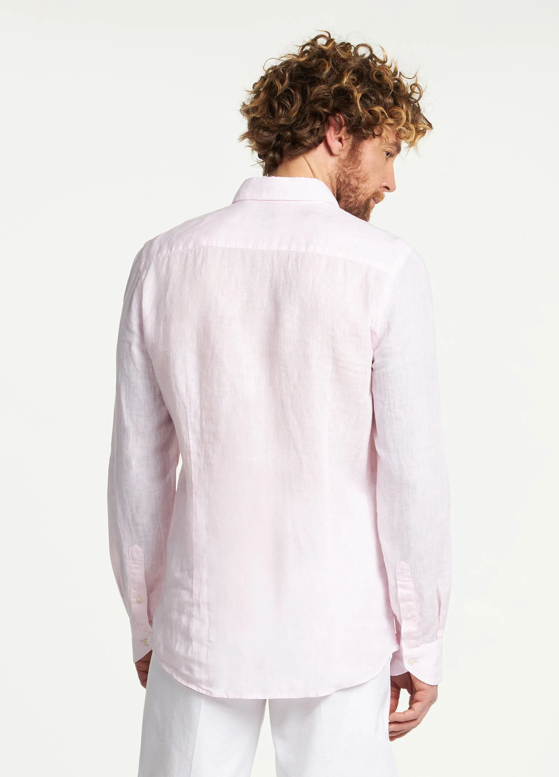 Camicia Rumford in puro lino uomo