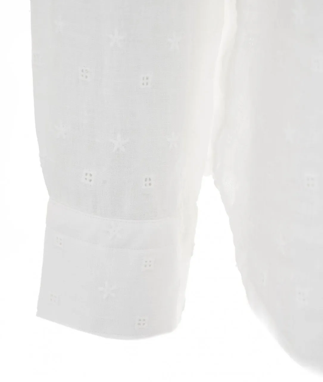 Camicia Simo in lino bianco bianco