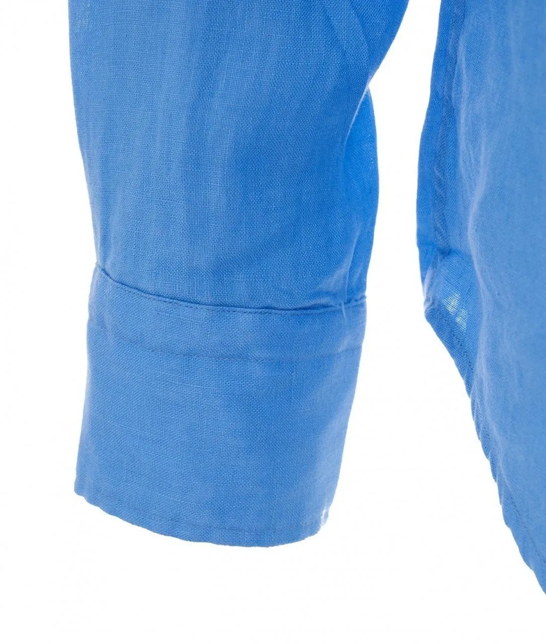 Camicia Simo in lino blu blu