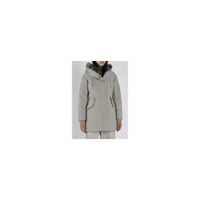 Canadian Classics Lanigan Tech Parka Ovatta Int Capp Pelliccia Beige Donna