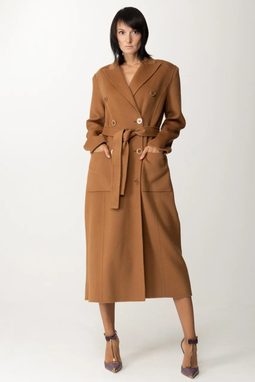 Cappotto doppiopetto in lana Mou