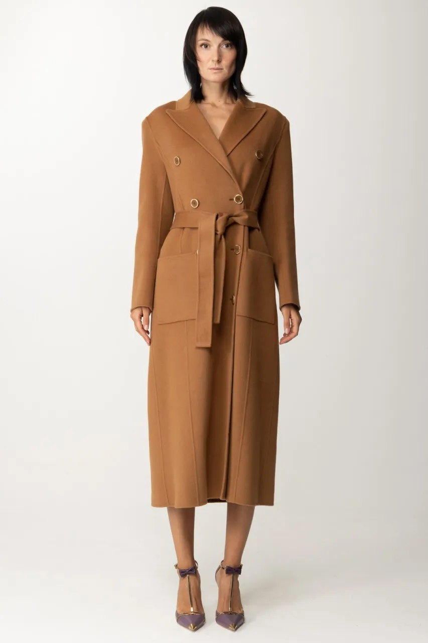Cappotto doppiopetto in lana Mou