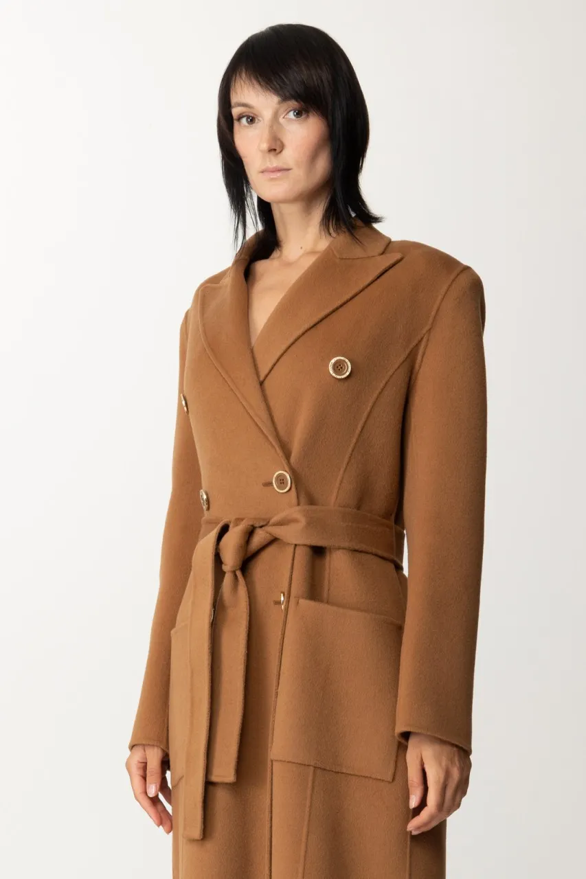 Cappotto doppiopetto in lana Mou
