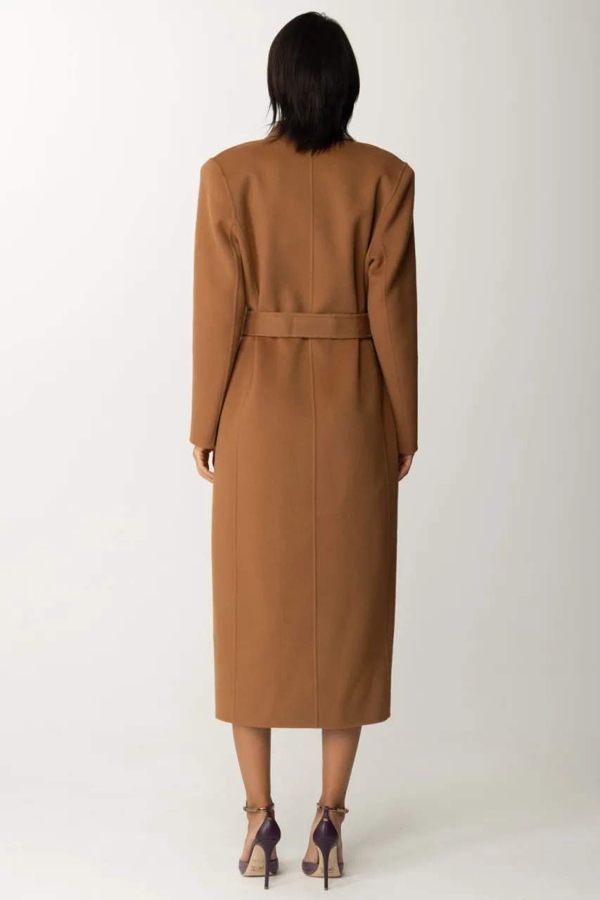 Cappotto doppiopetto in lana Mou