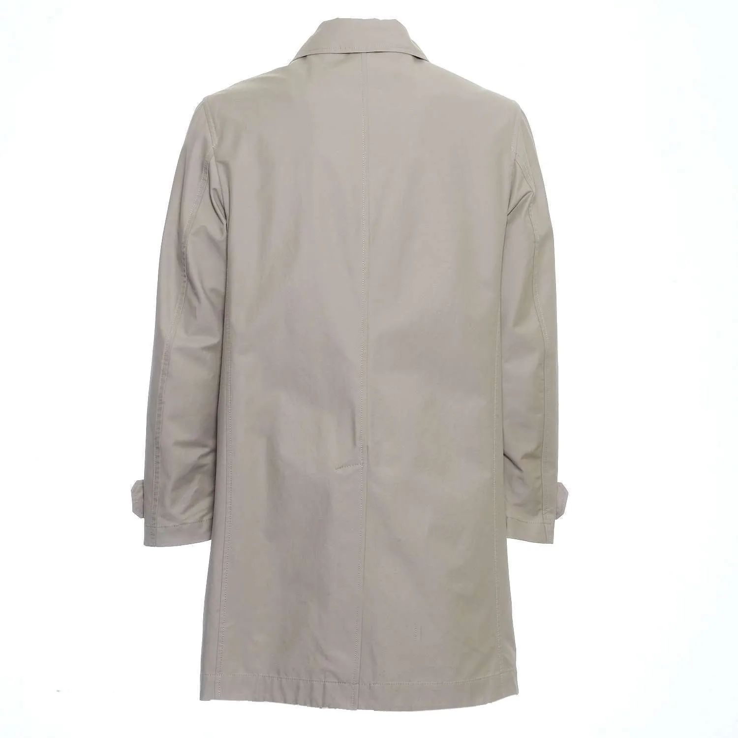 Carcoat Regular Fit In Cotone E Tessuto Tecnico Idrorepellente