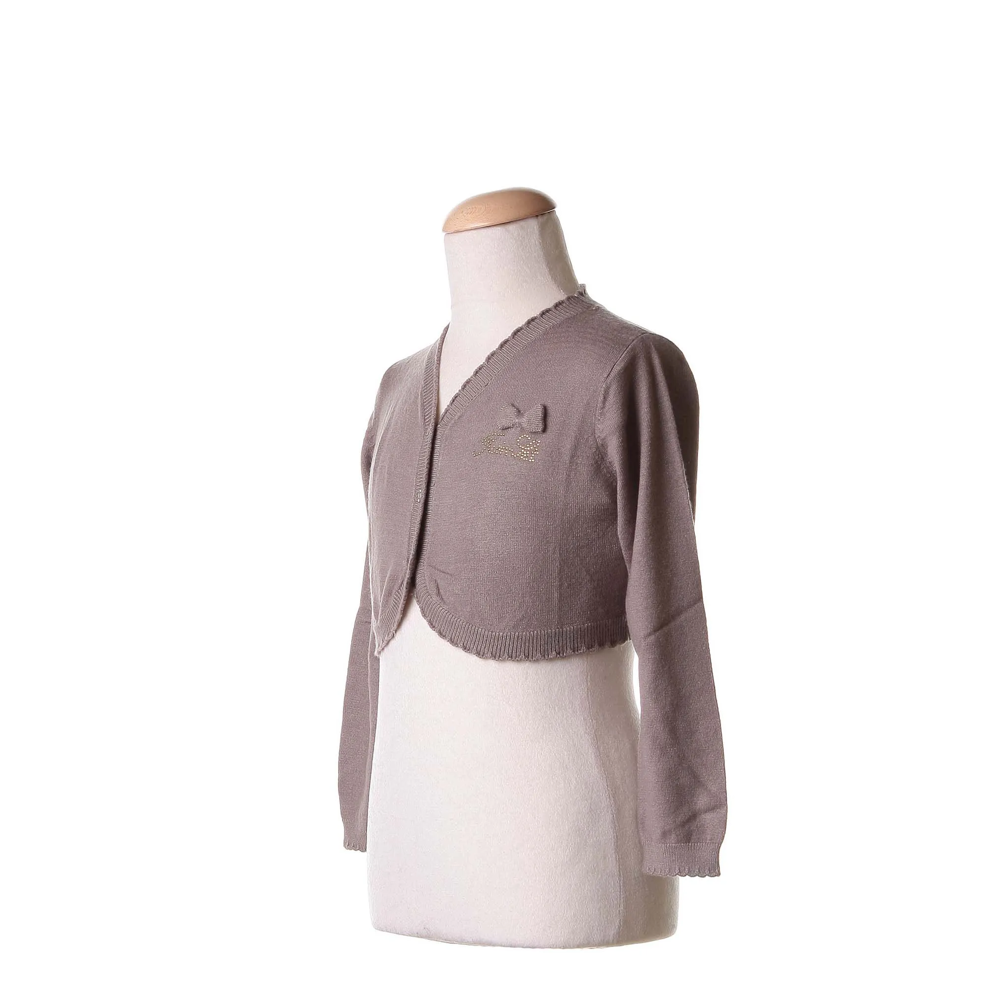 Cardigan Corto Beige