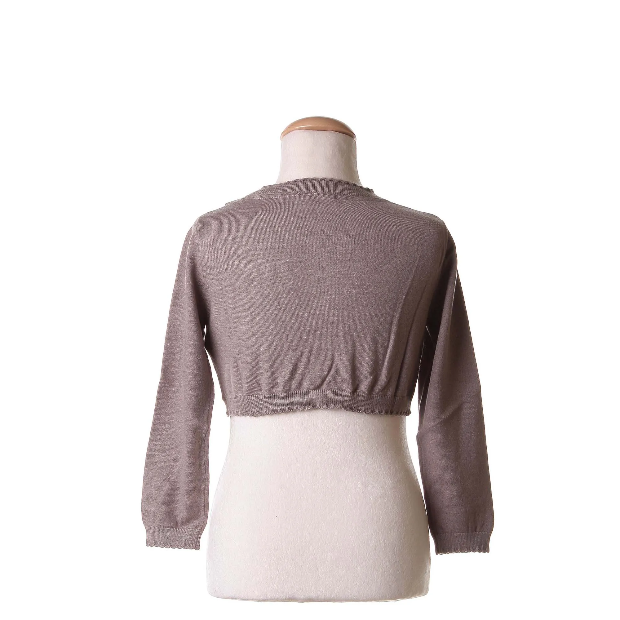 Cardigan Corto Beige