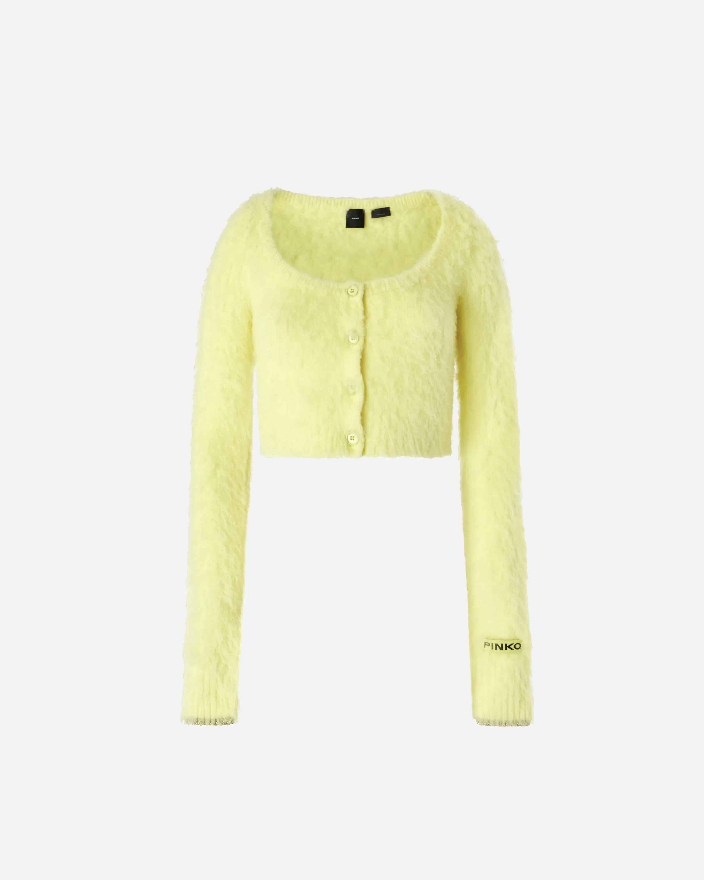  Cardigan corto in maglia soft    
