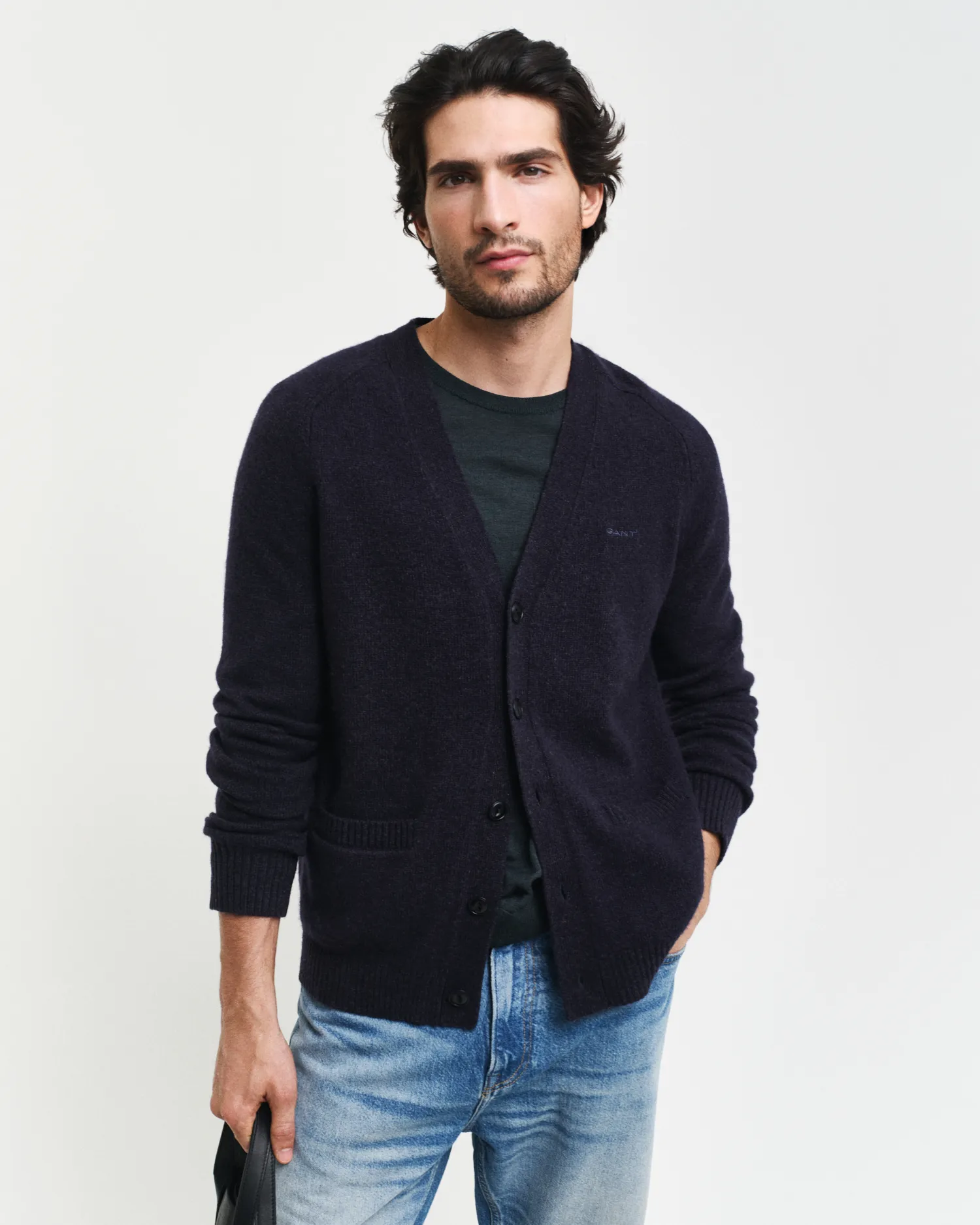 Cardigan in misto lana    