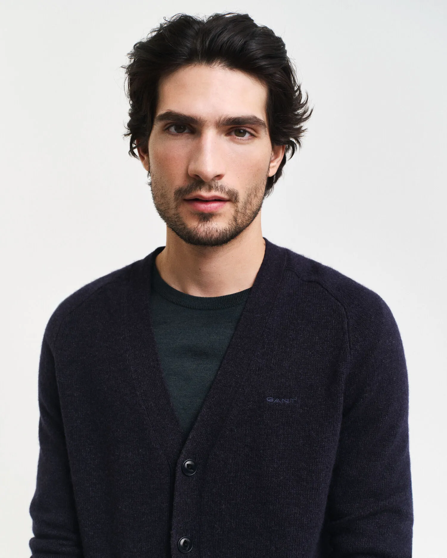 Cardigan in misto lana    