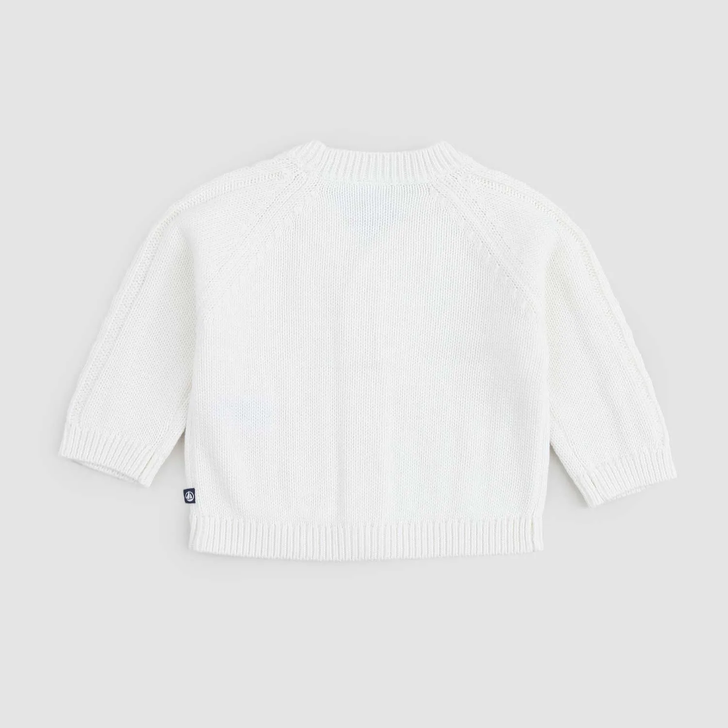 Cardigan In Tricot Di Cotone Traforato