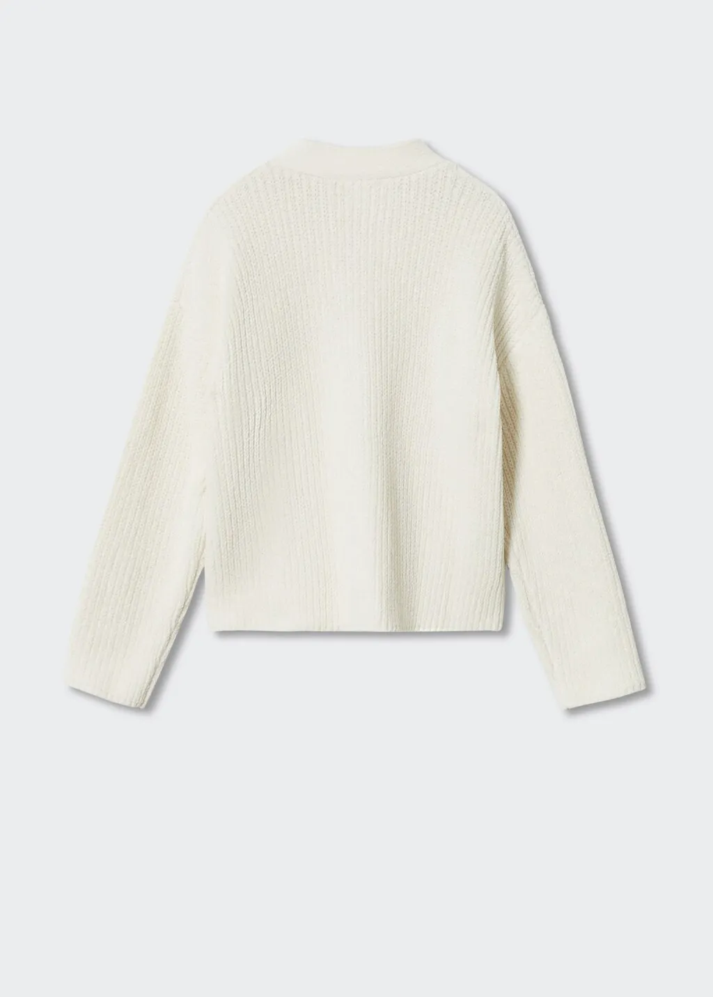 Cardigan punto bottoni