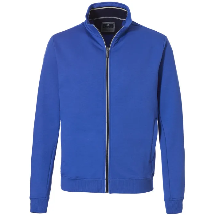Cardigan sportivo Baileys a righe riflesse ed elasticizzato Blu