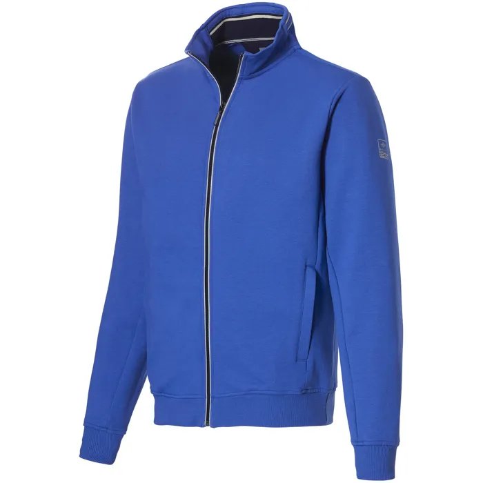 Cardigan sportivo Baileys a righe riflesse ed elasticizzato Blu