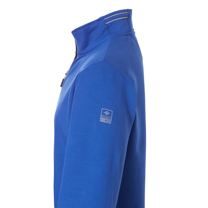 Cardigan sportivo Baileys a righe riflesse ed elasticizzato Blu