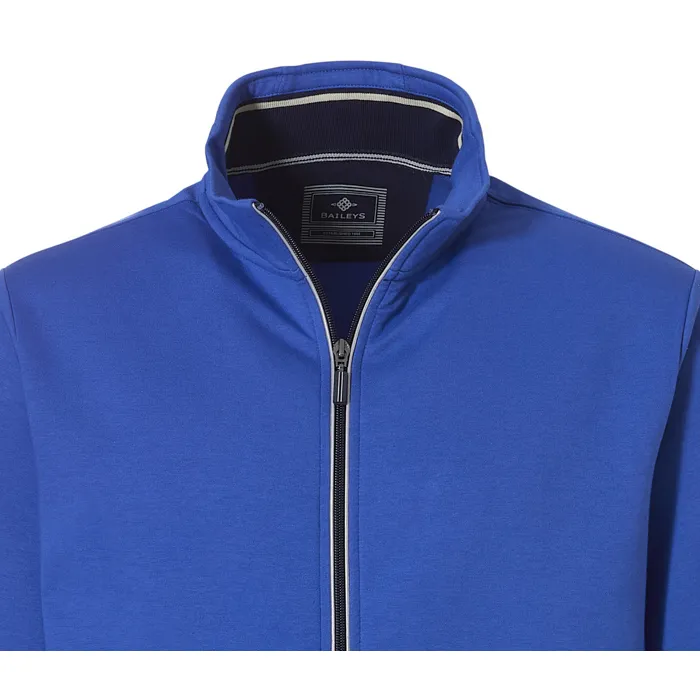 Cardigan sportivo Baileys a righe riflesse ed elasticizzato Blu