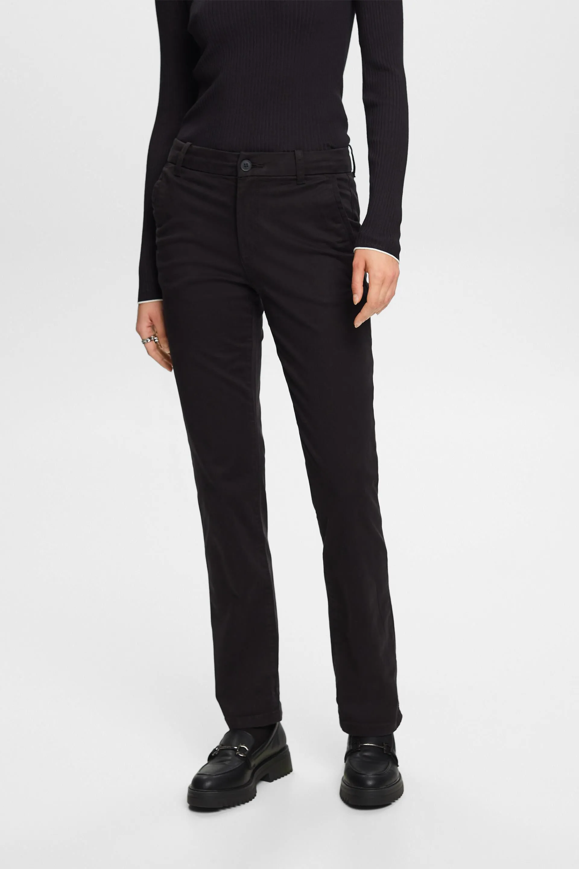 Chino stretch, misto cotone