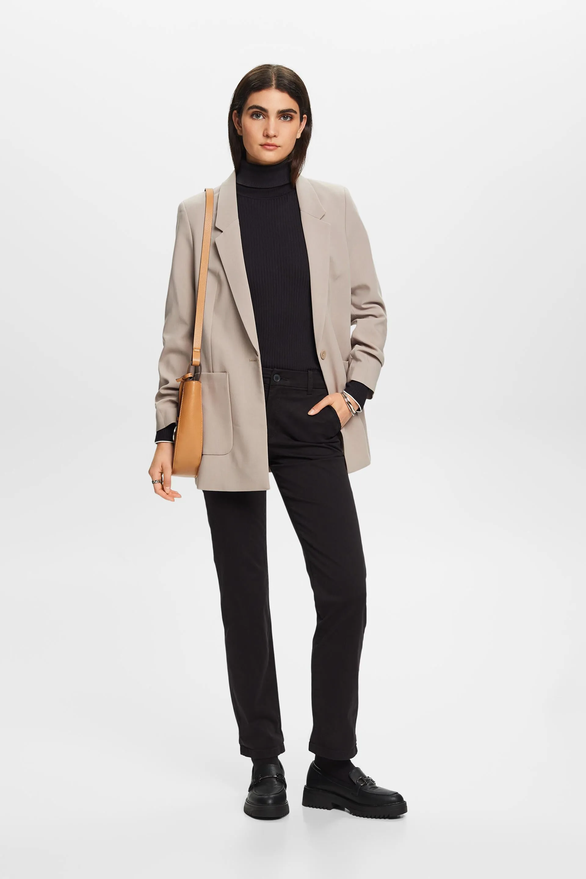 Chino stretch, misto cotone
