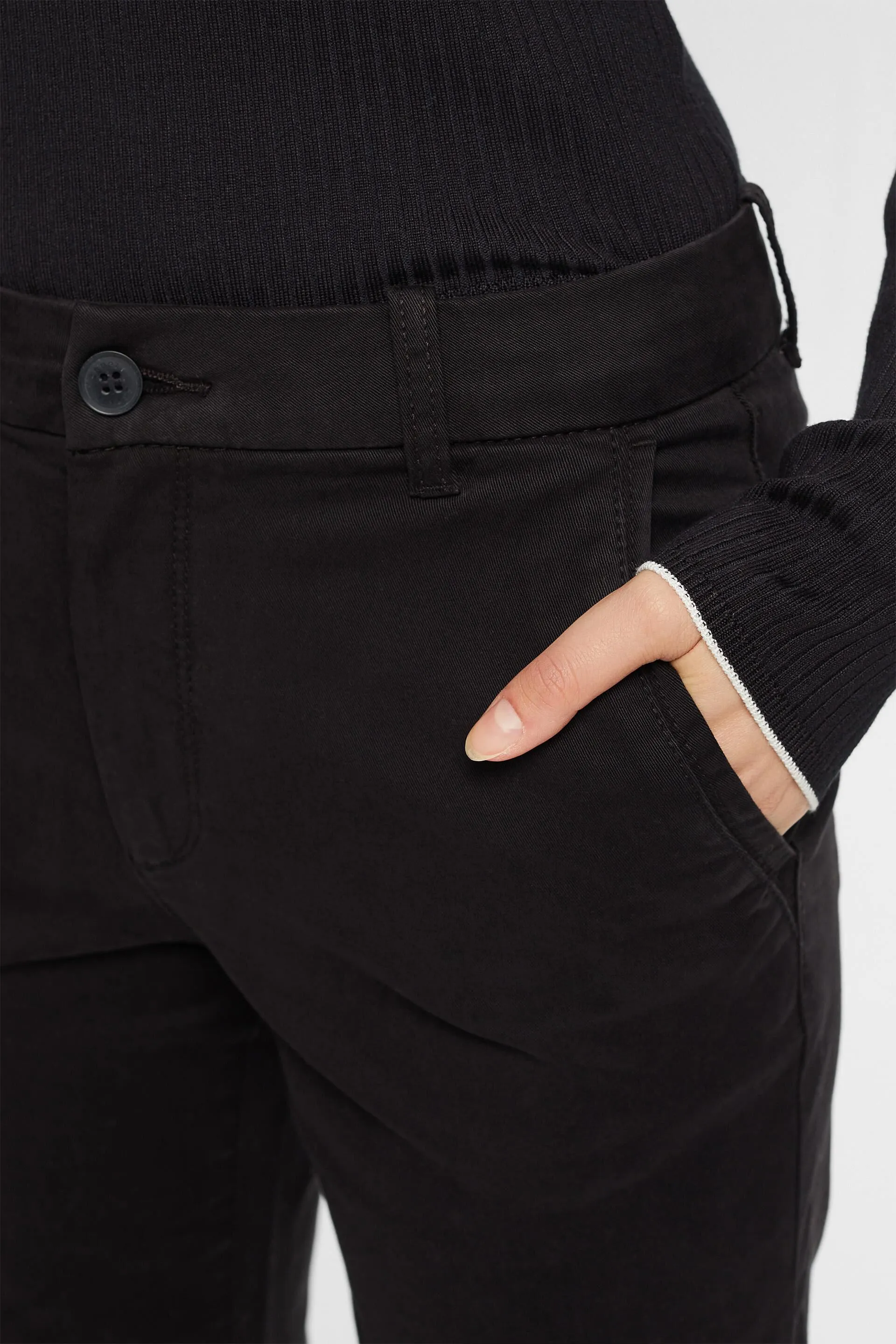 Chino stretch, misto cotone