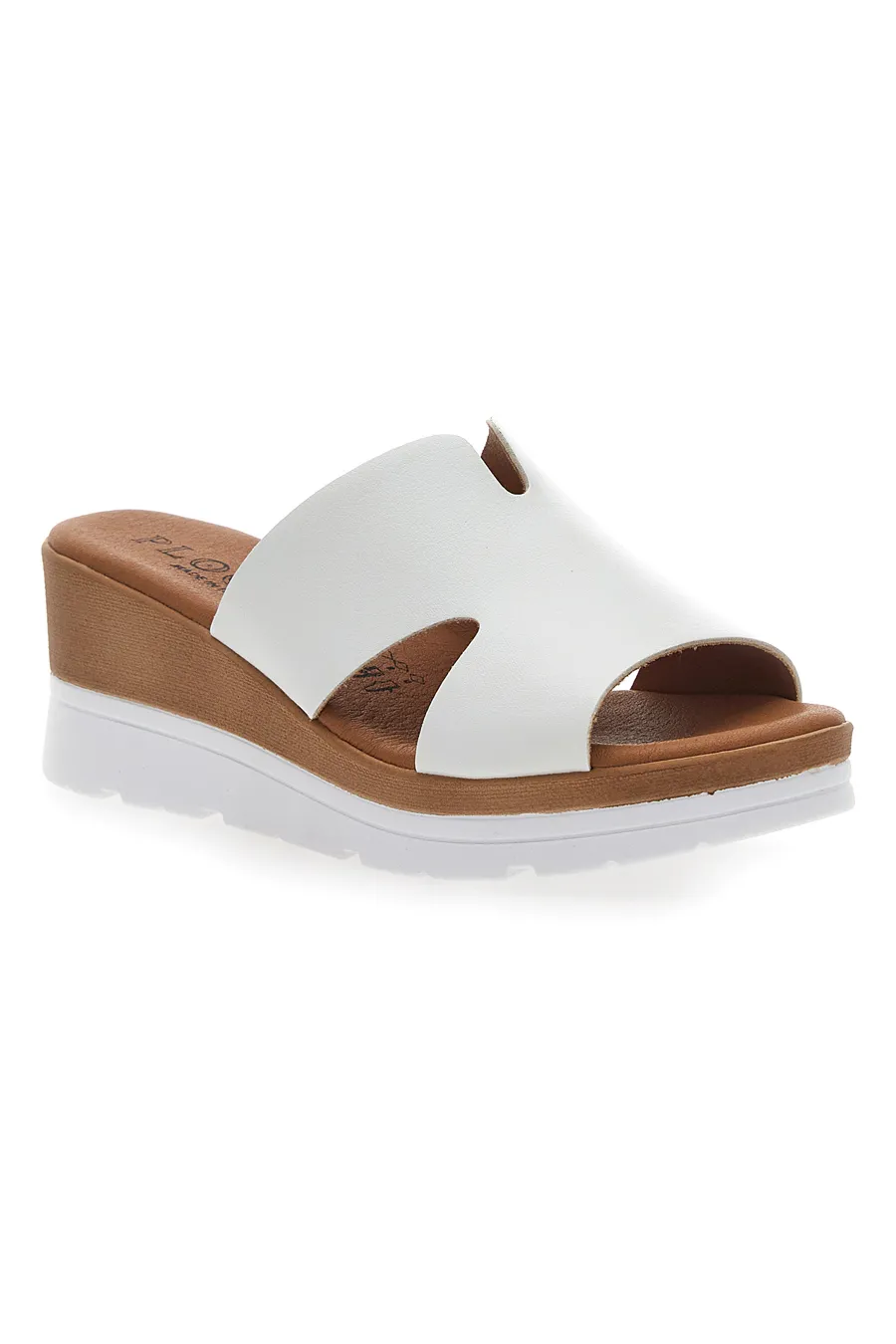 Ciabatte Bianche Con Platform Plocadi 11071242
