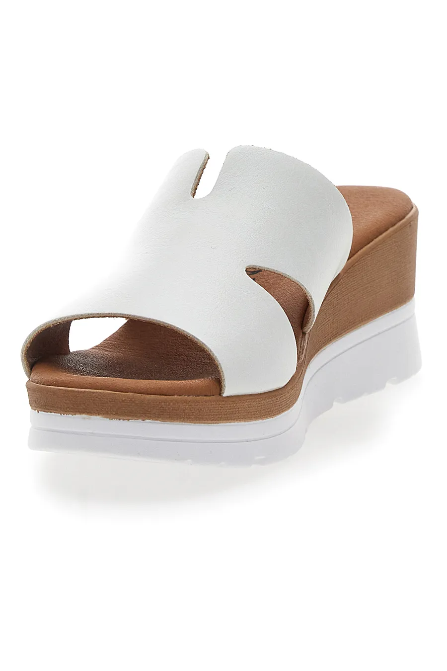 Ciabatte Bianche Con Platform Plocadi 11071242